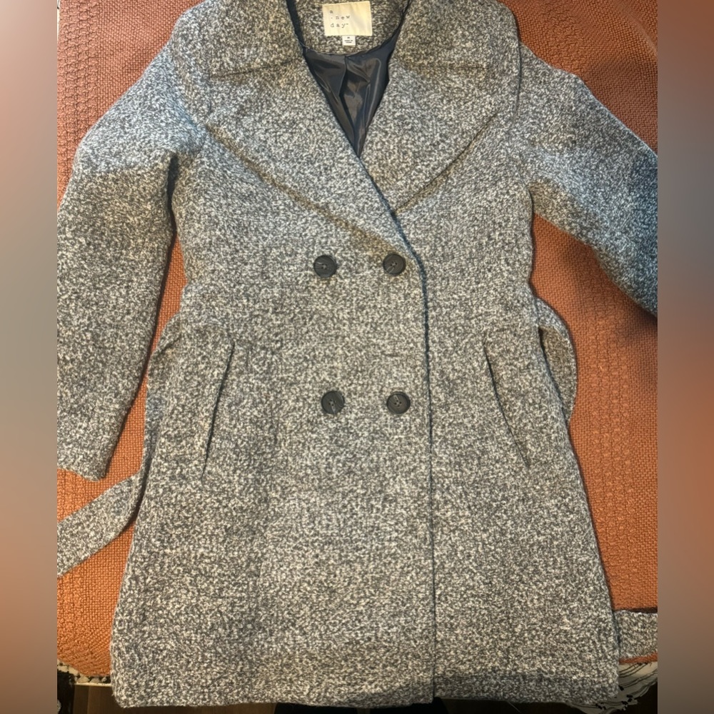 Grey/black winter coat